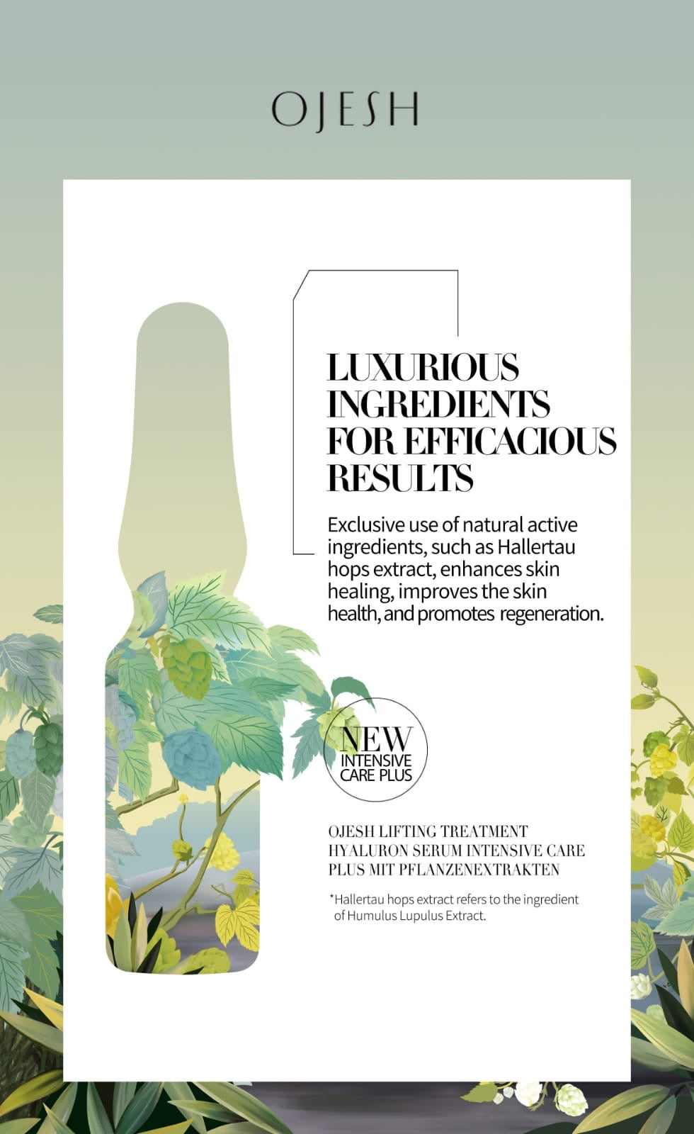 OJESH® Lifting Treatment Hyaluron Serum Intensive Care Plus (Pre-Order)