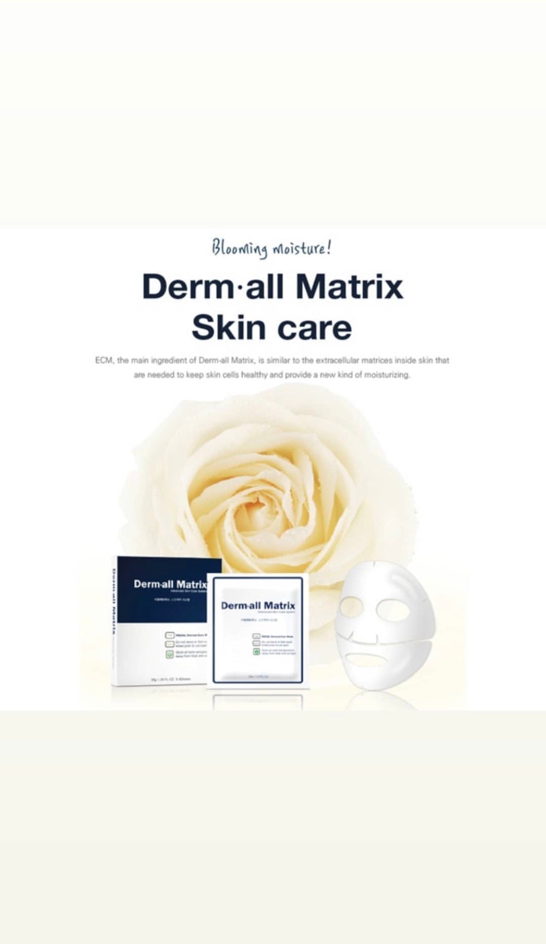 Derm-all Matrix Facial Dermal-Care Mask
