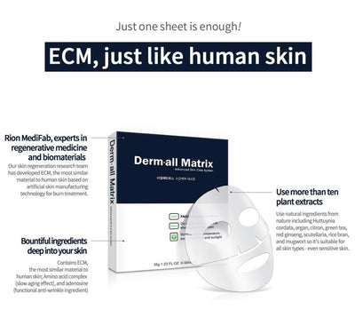 Derm-all Matrix Facial Dermal-Care Mask