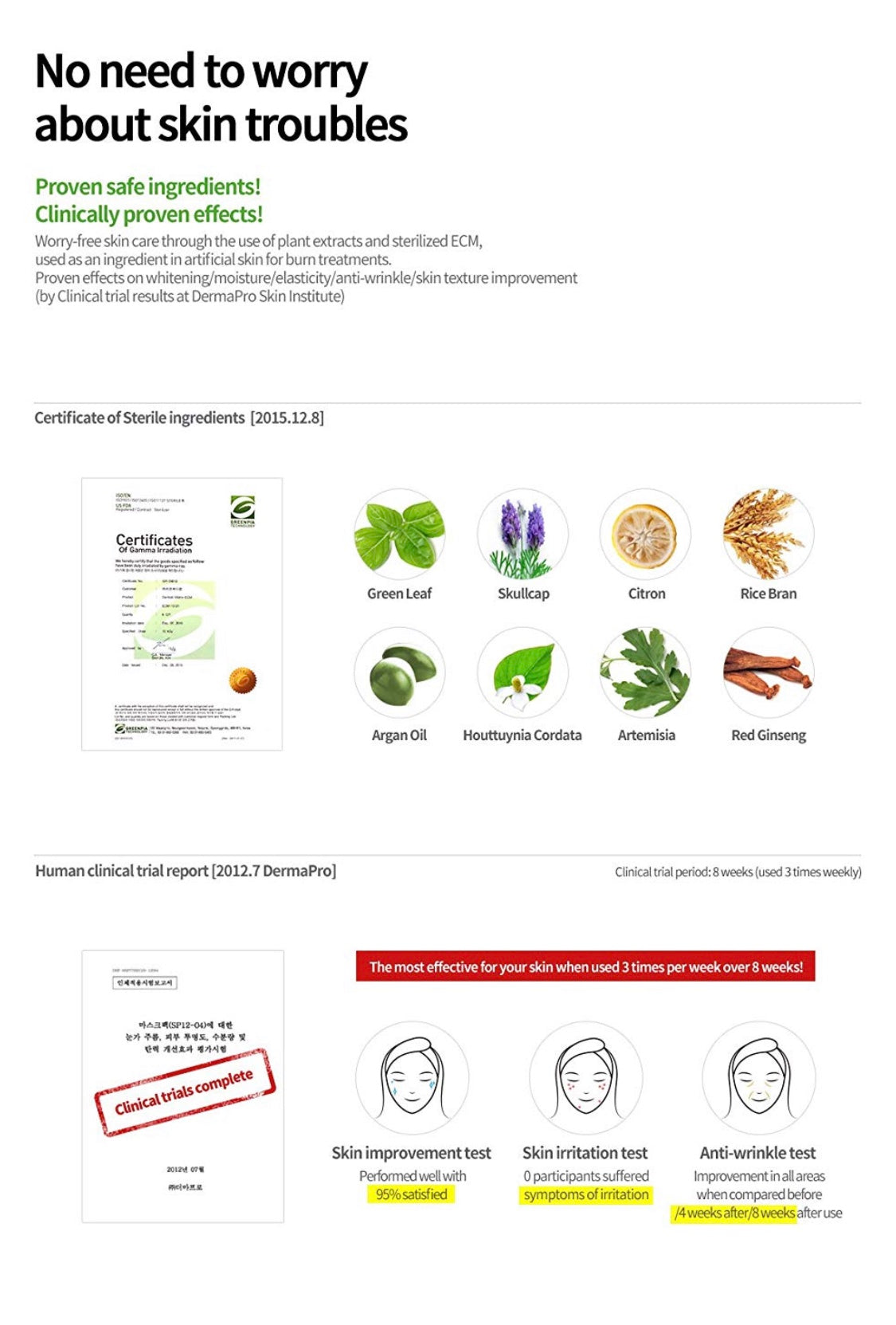 Derm-all Matrix Facial Dermal-Care Mask